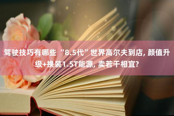 驾驶技巧有哪些 “8.5代”世界高尔夫到店, 颜值升级+换装1.5T能源, 卖若干相宜?